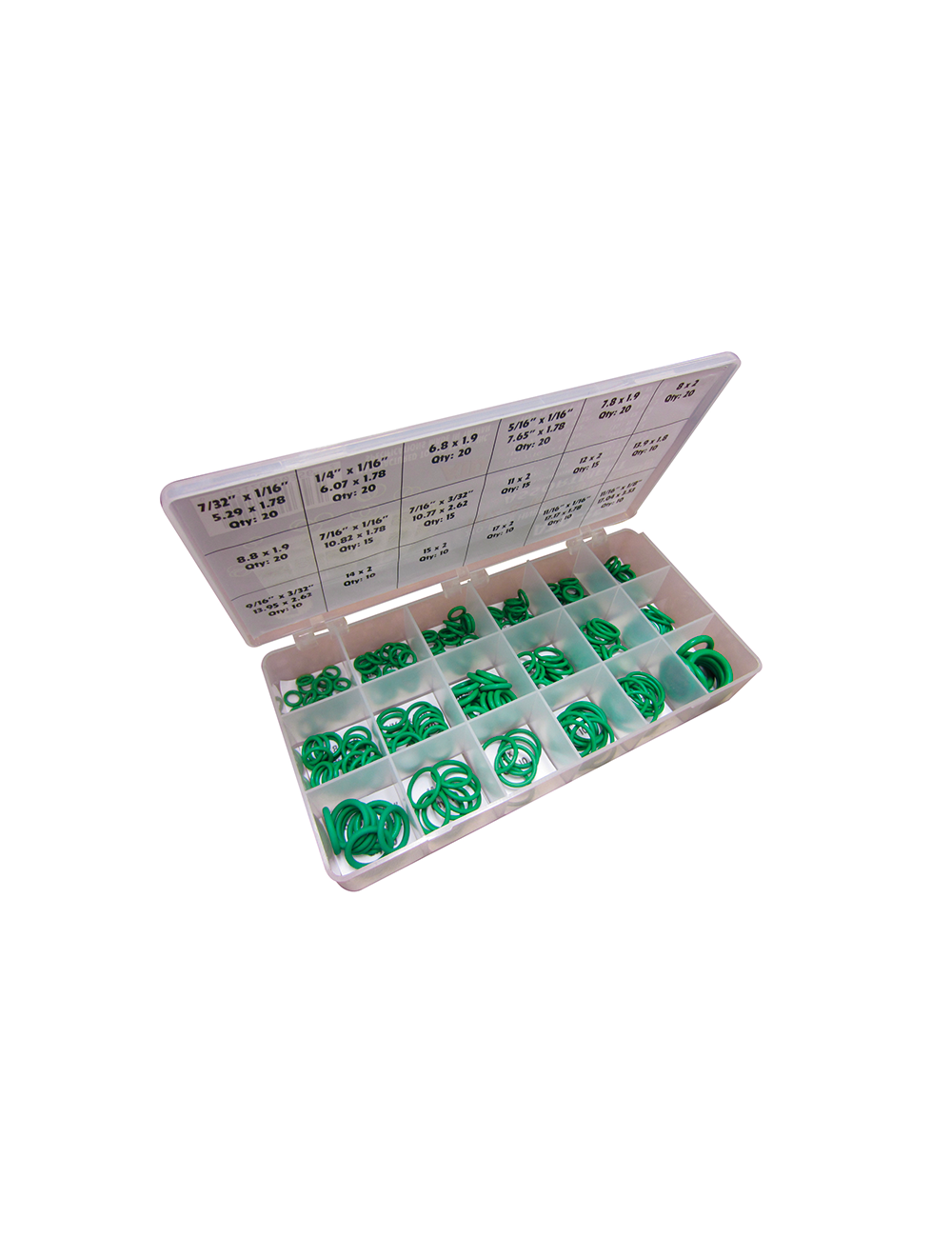 Automotive R12 & R134A O-Ring Assortiment (270 Stuks Hnbr)